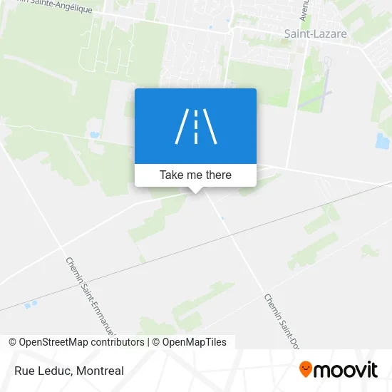 Rue Leduc map