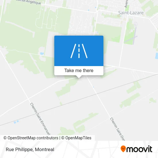 Rue Philippe map
