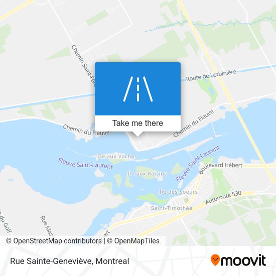 Rue Sainte-Geneviève map