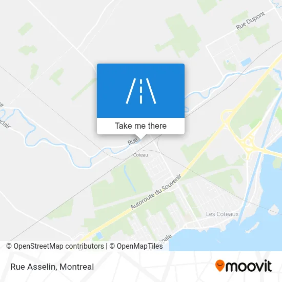 Rue Asselin map
