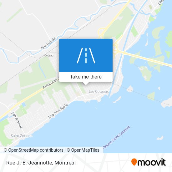 Rue J.-É.-Jeannotte map