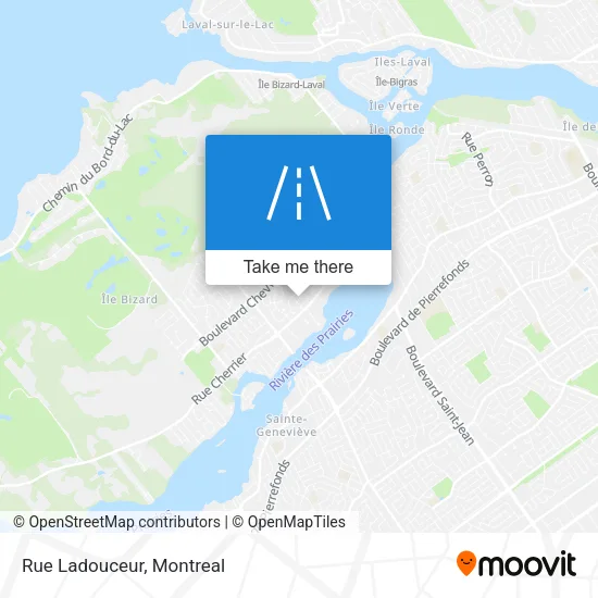Rue Ladouceur map