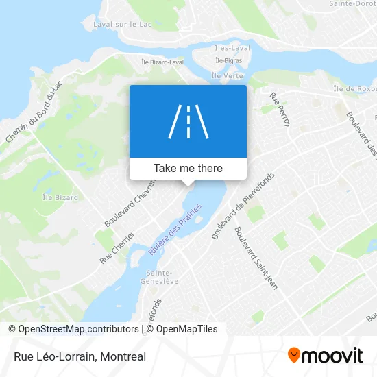 Rue Léo-Lorrain map