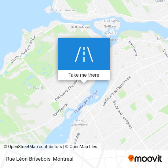 Rue Léon-Brisebois map