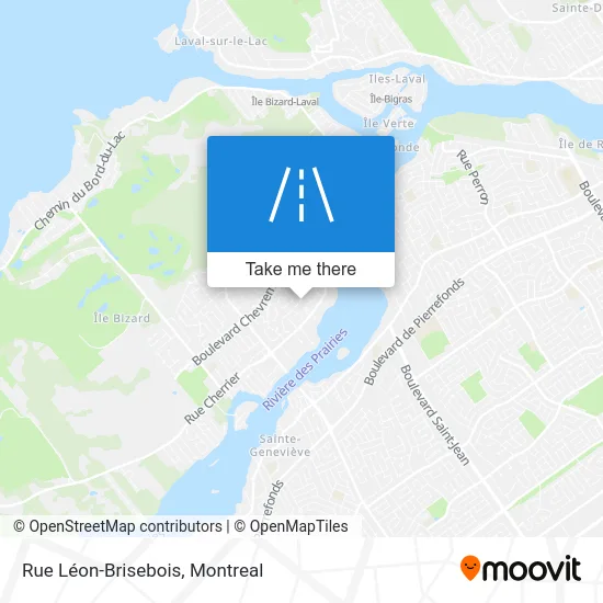 Rue Léon-Brisebois map