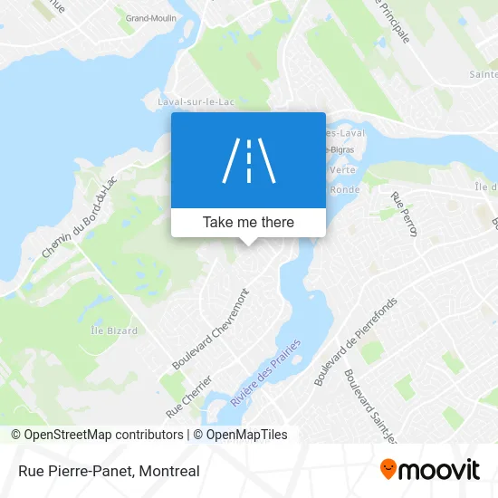 Rue Pierre-Panet map