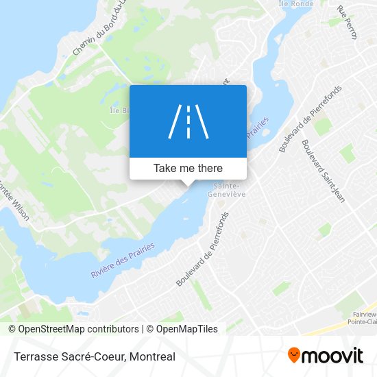 Terrasse Sacré-Coeur map