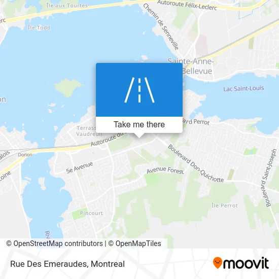 Rue Des Emeraudes map