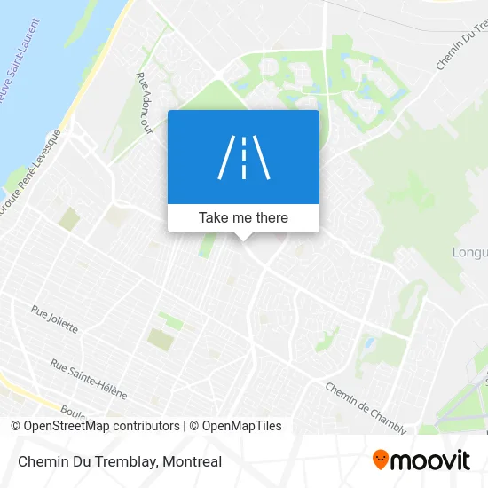 Chemin Du Tremblay map