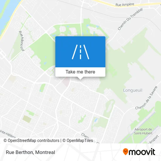 Rue Berthon map