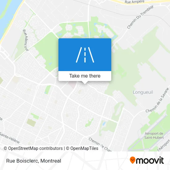 Rue Boisclerc map