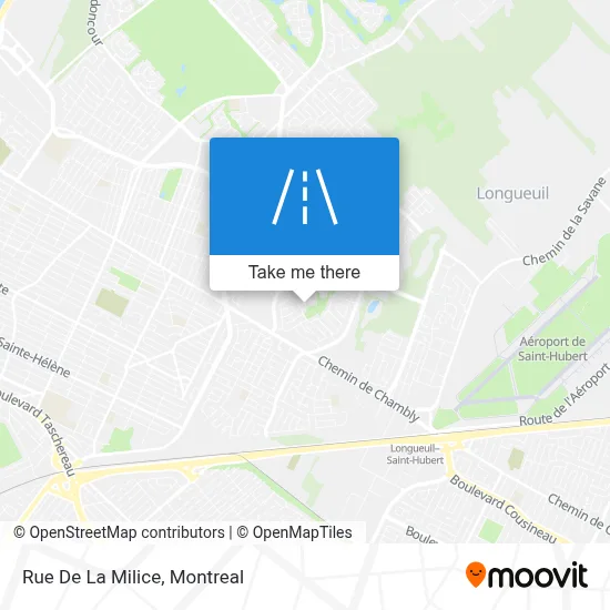Rue De La Milice map