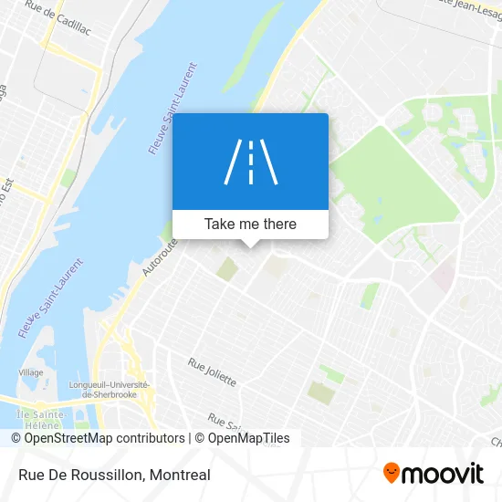 Rue De Roussillon map