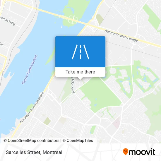 Rue Des Sarcelles map