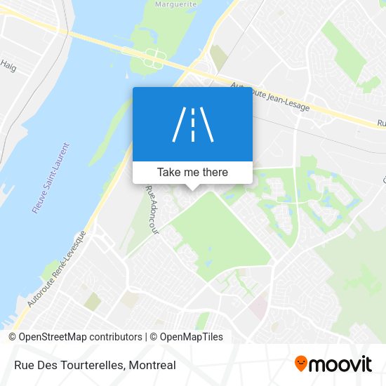 Rue Des Tourterelles map