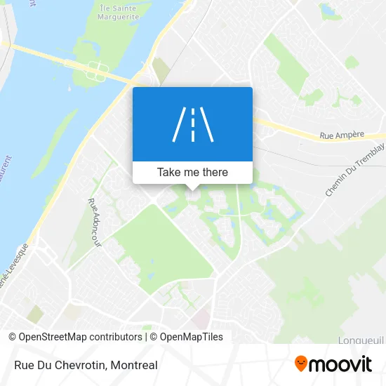 Rue Du Chevrotin map