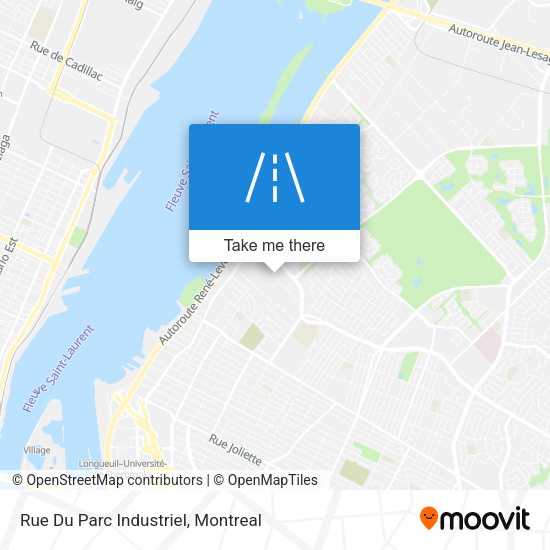 Rue Du Parc Industriel map