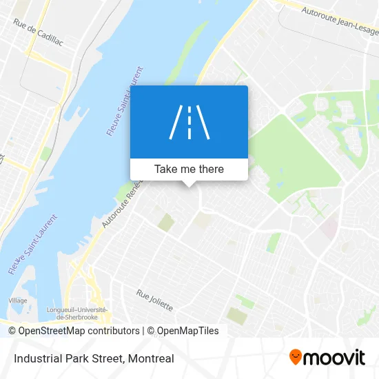 Rue Du Parc Industriel map