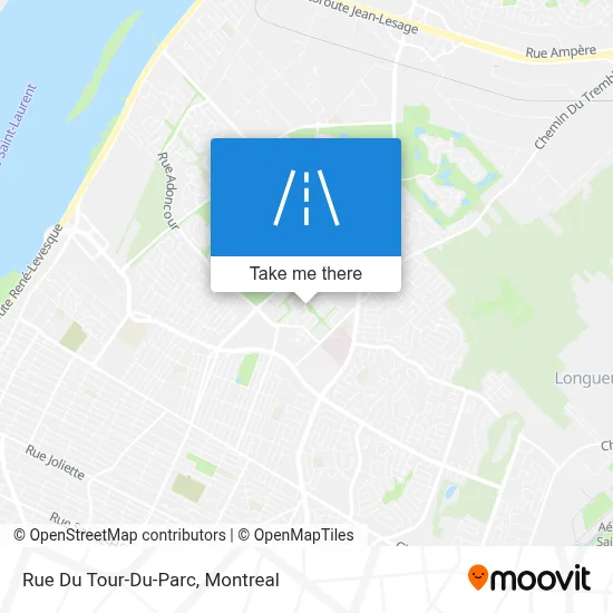 Rue Du Tour-Du-Parc map