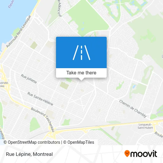 Rue Lépine map