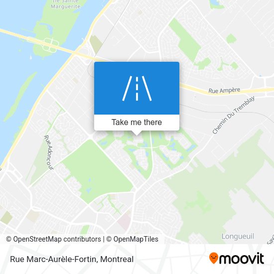 Rue Marc-Aurèle-Fortin map