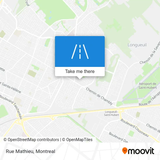 Rue Mathieu map