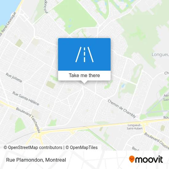 Rue Plamondon map