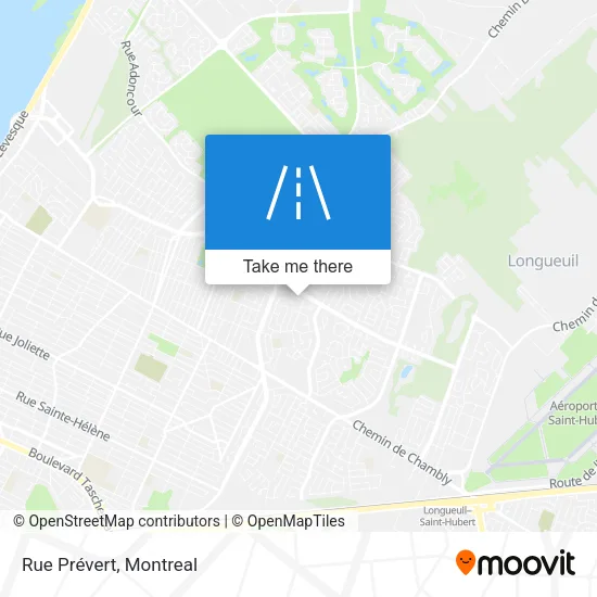 Rue Prévert map