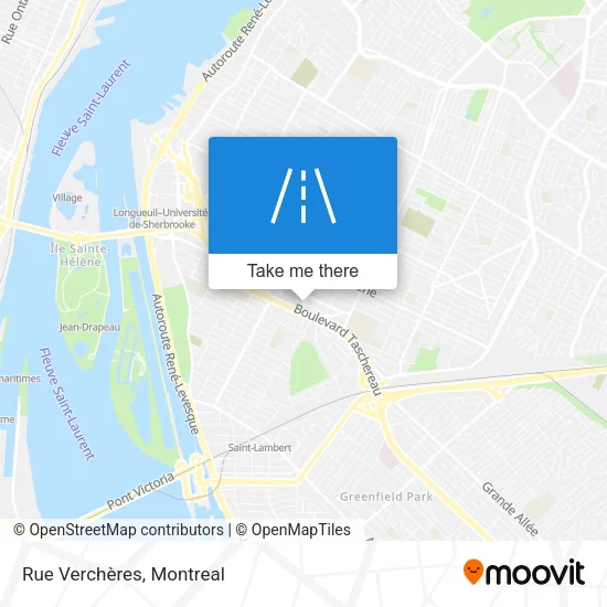 Rue Verchères map