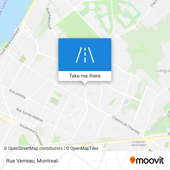 Rue Verreau map