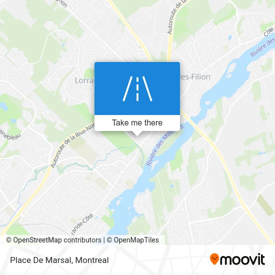 Place De Marsal map