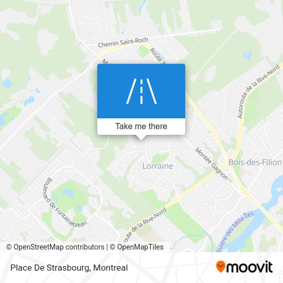 Place De Strasbourg map