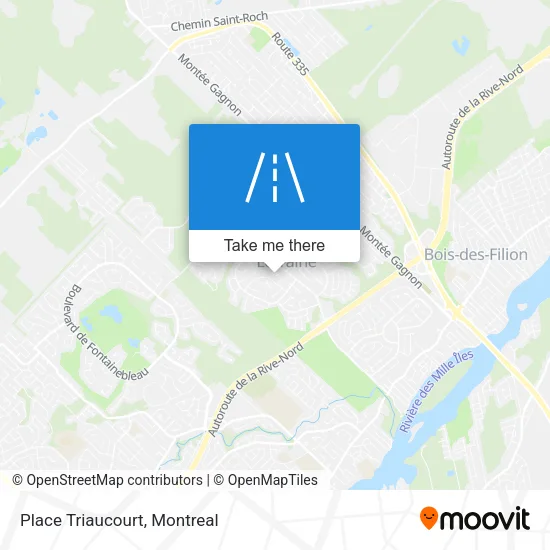 Place Triaucourt map