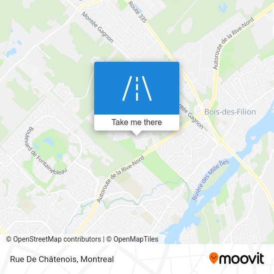 Rue De Châtenois map