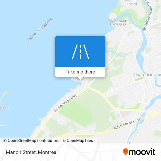 Rue Du Manoir map