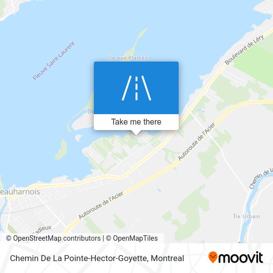 Chemin De La Pointe-Hector-Goyette map