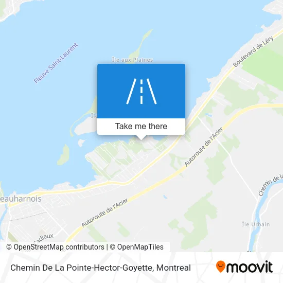 Chemin De La Pointe-Hector-Goyette map