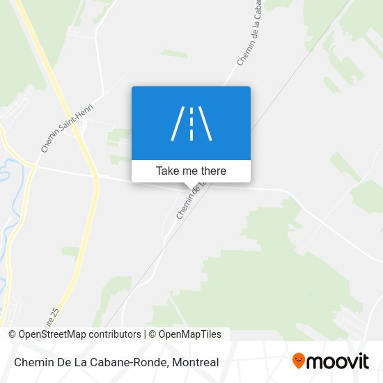 Chemin De La Cabane-Ronde map