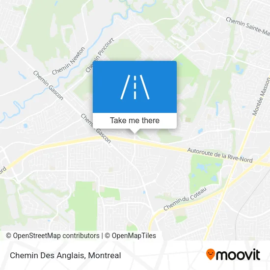 Chemin Des Anglais map
