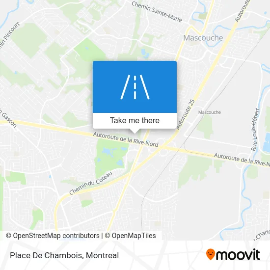 Place De Chambois map