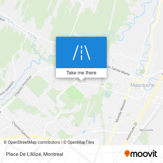Place De L'Alizé map