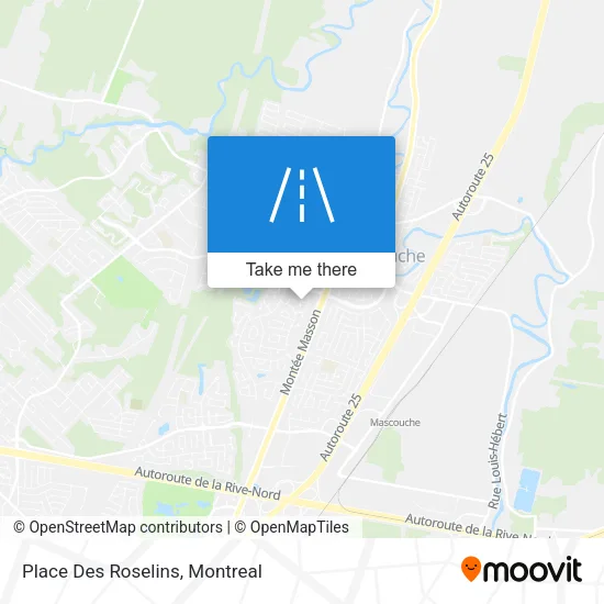 Place Des Roselins map