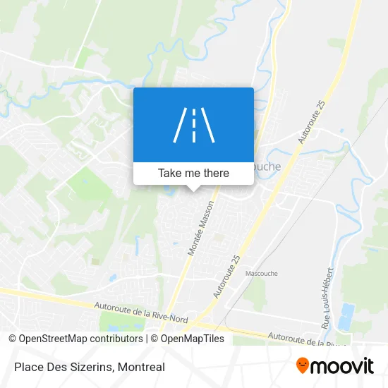 Place Des Sizerins map