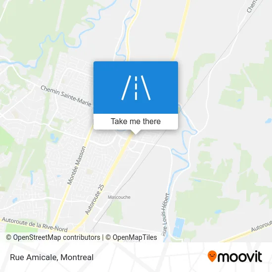 Rue Amicale map
