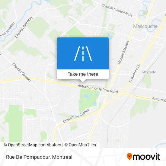 Rue De Pompadour map