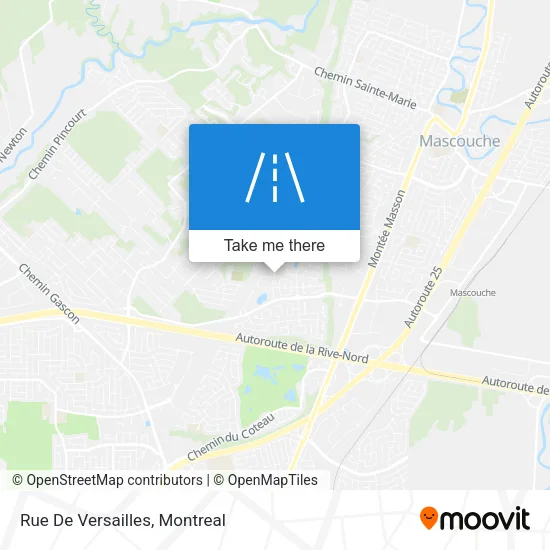 Rue De Versailles map