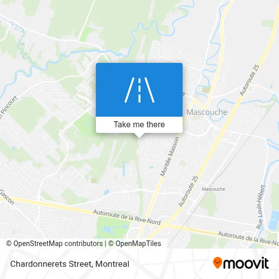 Rue Des Chardonnerets map