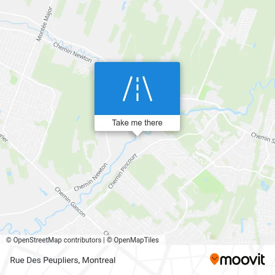 Rue Des Peupliers map