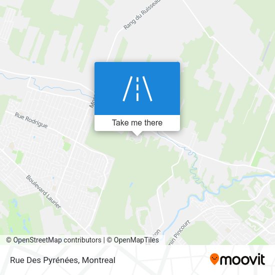 Rue Des Pyrénées map