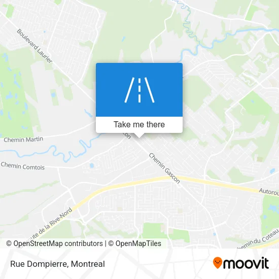 Rue Dompierre map